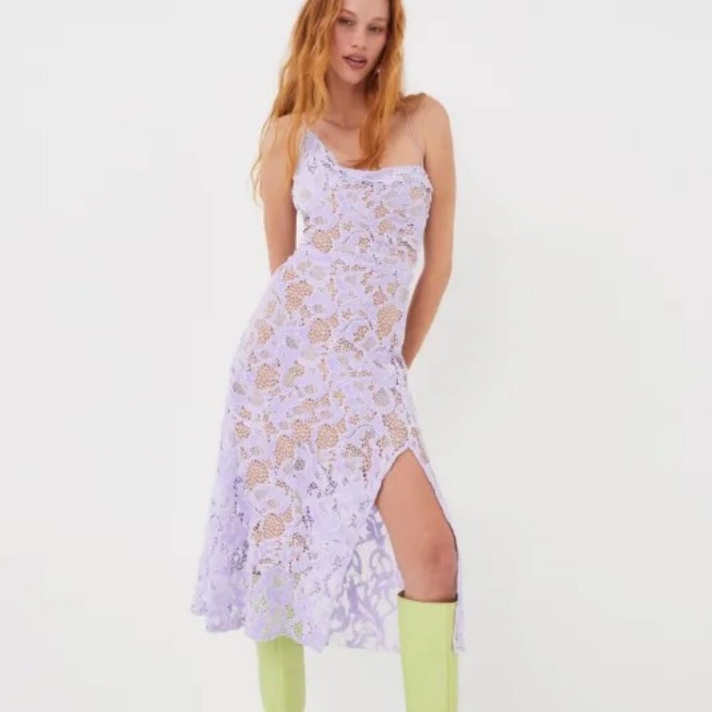 FOR LOVE & LEMONS ‘ROSEMARY’ MIDI DRESS NWT SIZE SMALL